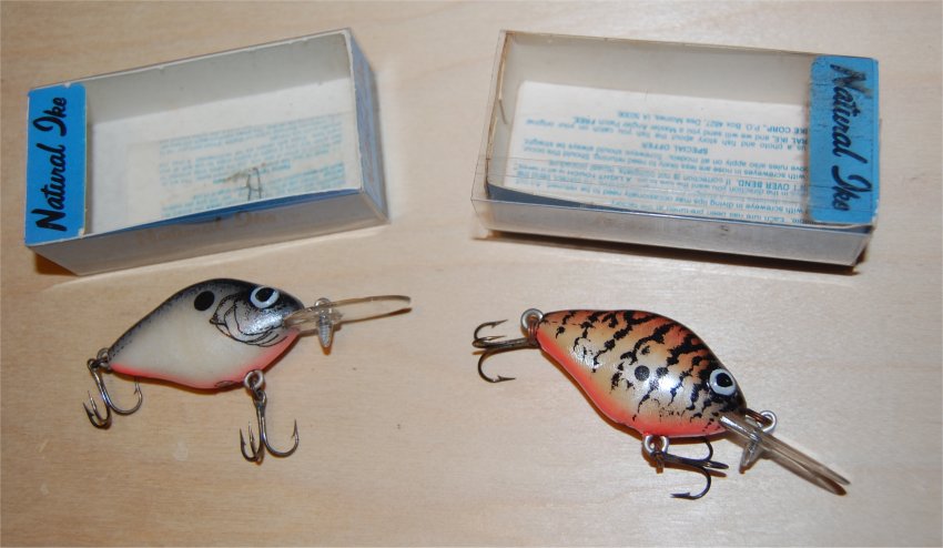 Lazy Ike Corporation - Two boxed Lazy Ike lures - Click Image to Close